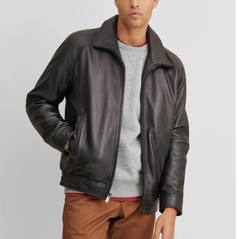 Wilsons Leather Men’s Black Jacket XL